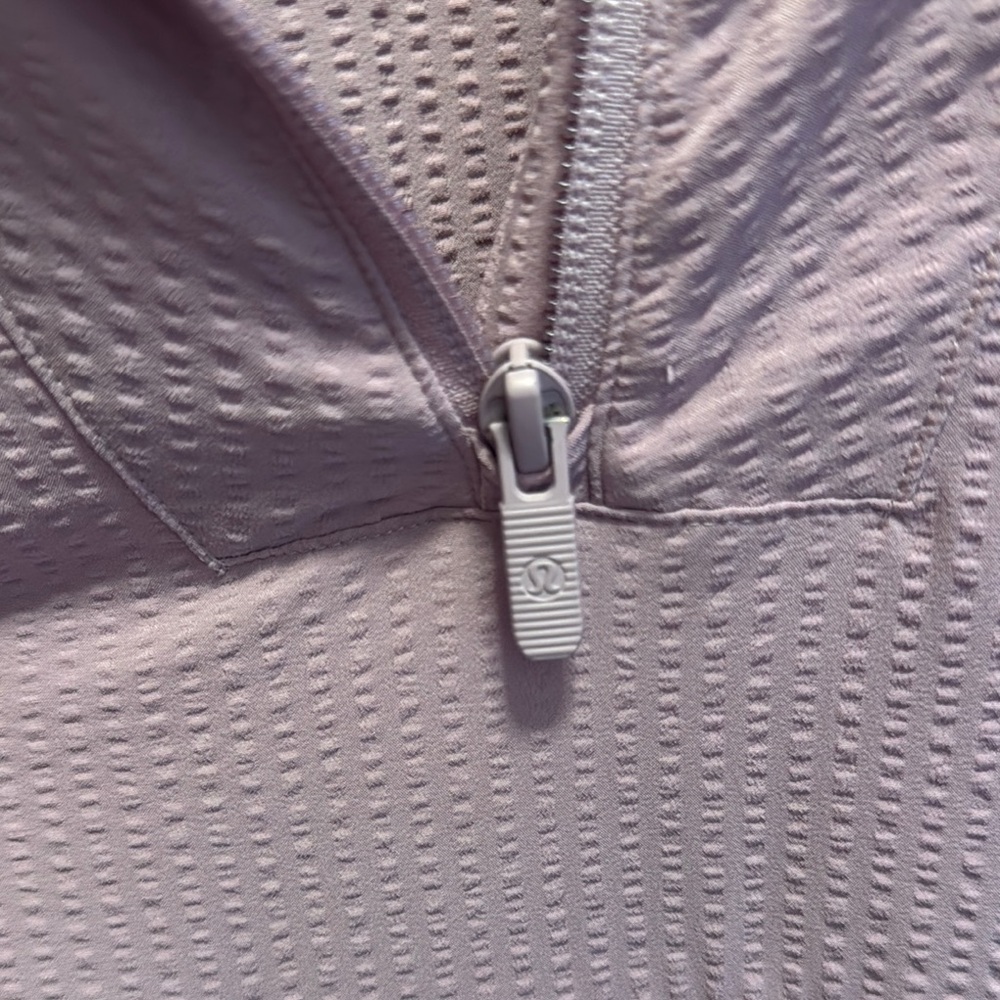 Lavender Quarter-Zip Lululemon Pullover - Picture 3 of 5